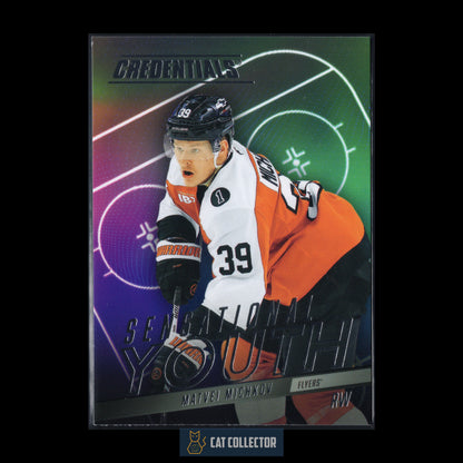2025-26 Upper Deck Credentials MATVEI MICHKOV #SY-20 Sensational Youth
