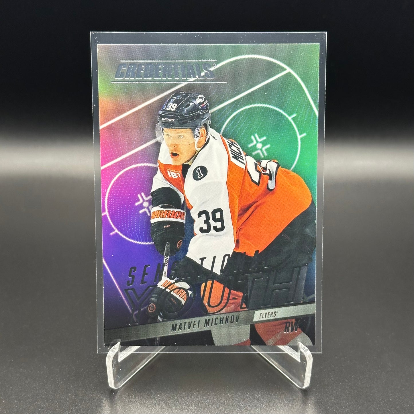 2025-26 Upper Deck Credentials MATVEI MICHKOV #SY-20 Sensational Youth