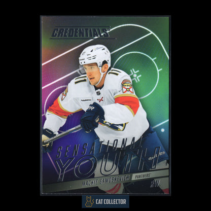 2025-26 Upper Deck Credentials MACKIE SAMOSKEVICH #SY-7 Sensational Youth