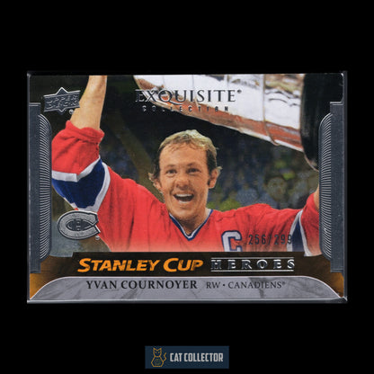 2025-26 Upper Deck Black Diamond YVAN COURNOYER #ESC-YG Stanley Cup Heroes /299