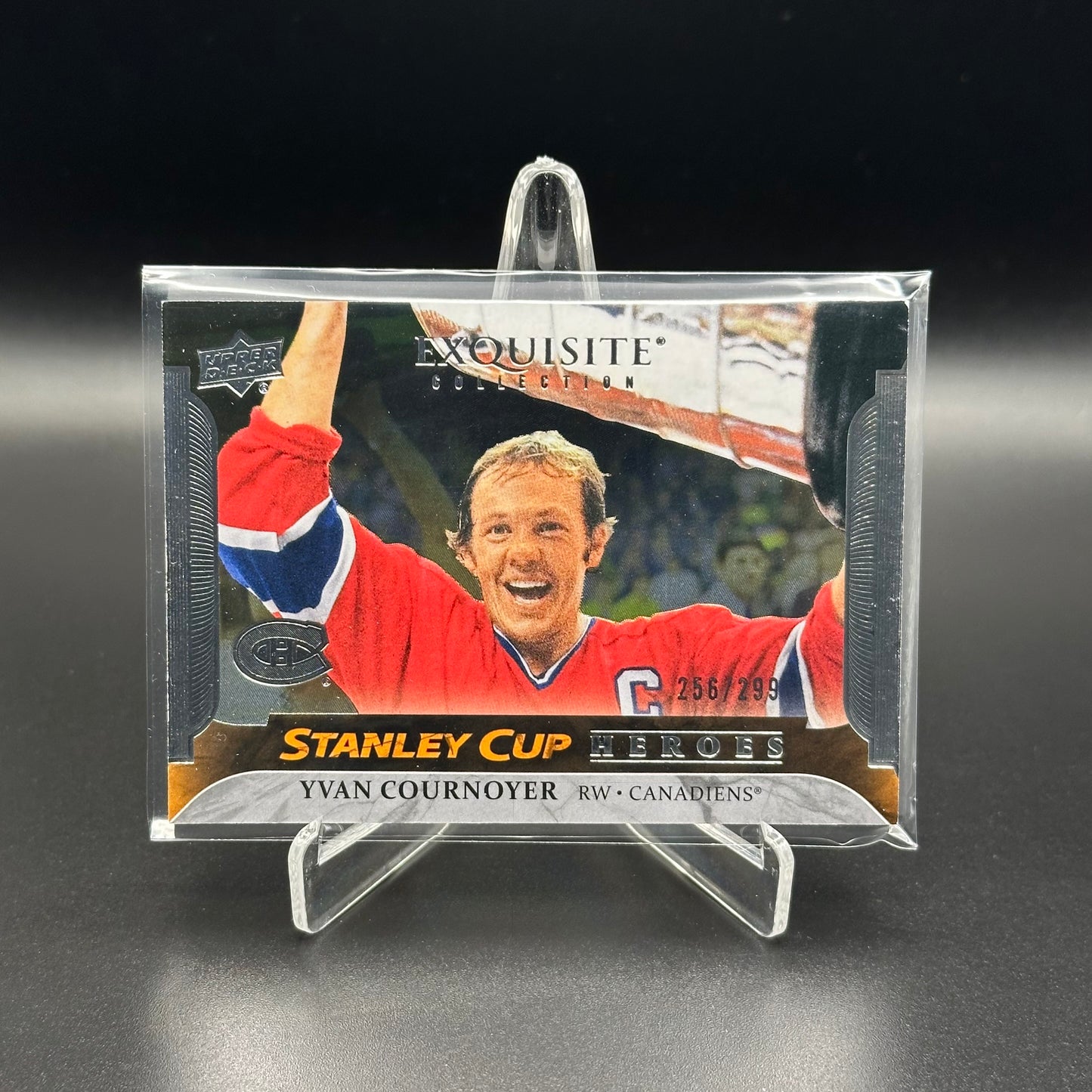2025-26 Upper Deck Black Diamond YVAN COURNOYER #ESC-YG Stanley Cup Heroes /299