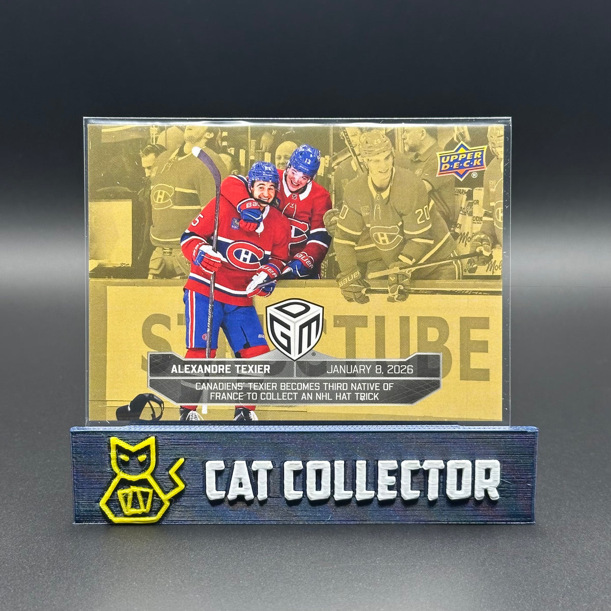 2025-26 UD Game Dated Moments ALEXANDRE TEXIER #45 Gold Limited to 100