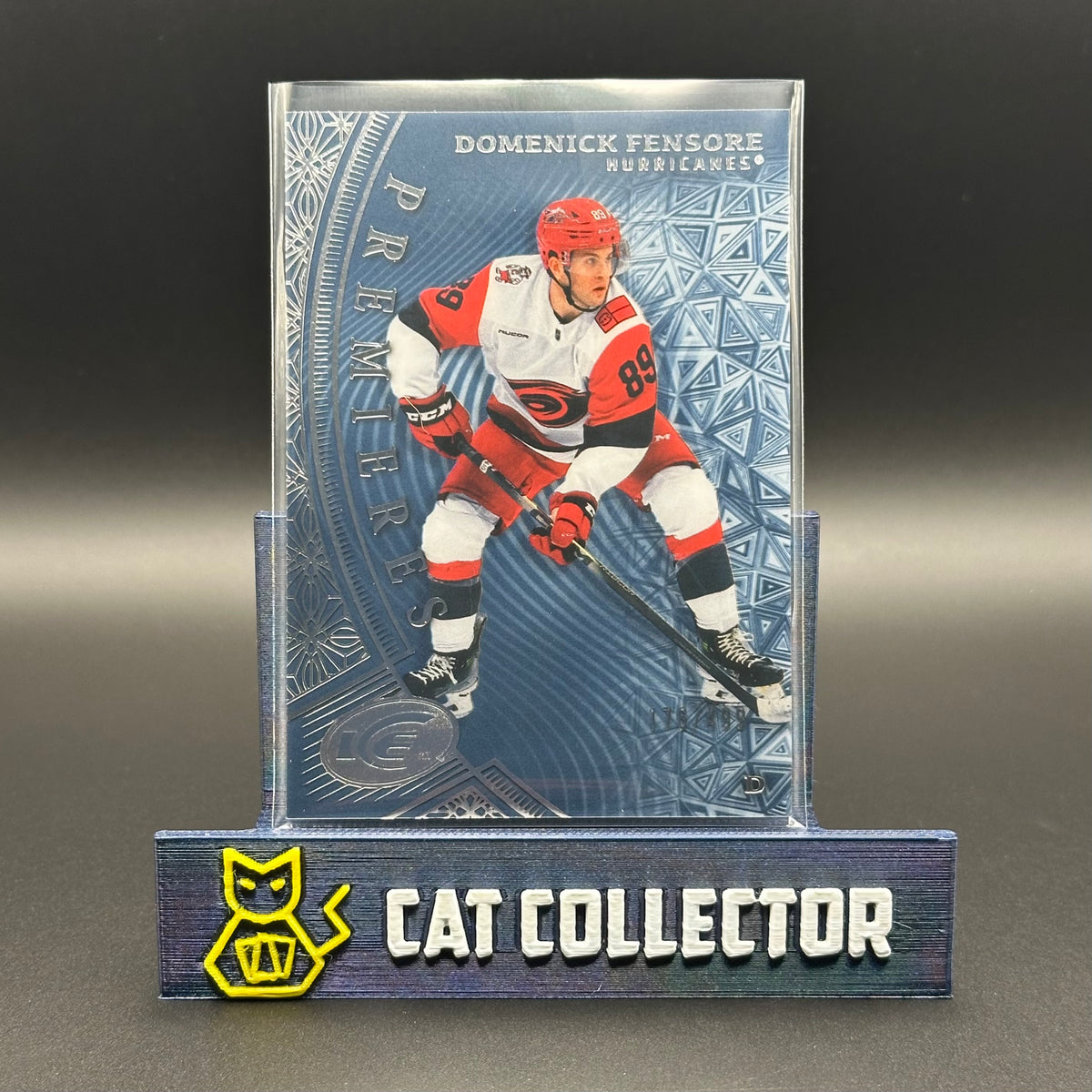 2025-26 UD Ice DEMENICK FENSORE #132 Premieres Rookies Level 3 RC /499