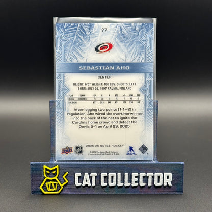 2025-26 UD Ice SEBASTIAN AHO #97