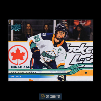 2025-26 UD PWHL MICAH ZANDEE-HART #26 Deluxe /250