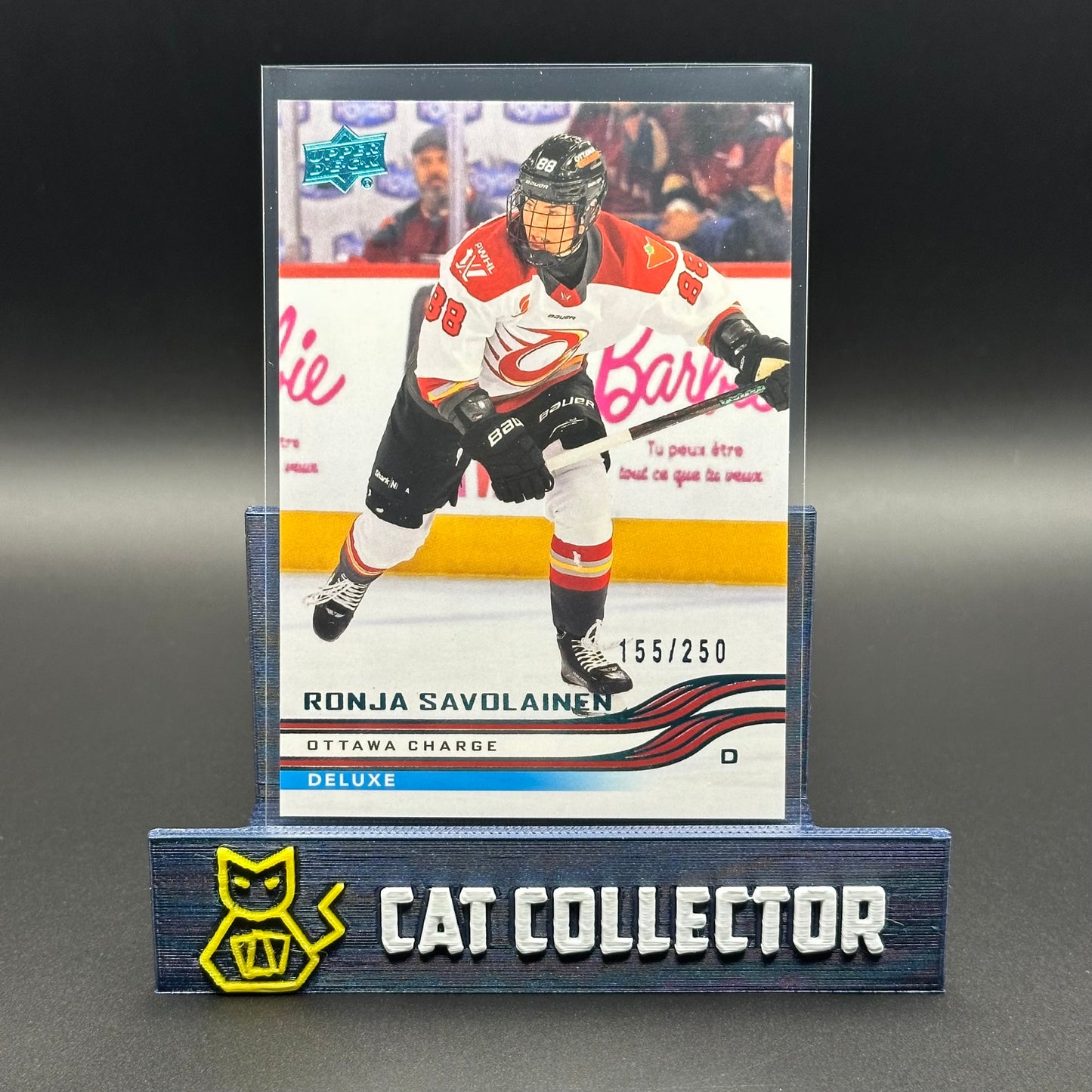 2025-26 UD PWHL RONJA SAVOLAINEN #49 Deluxe /250