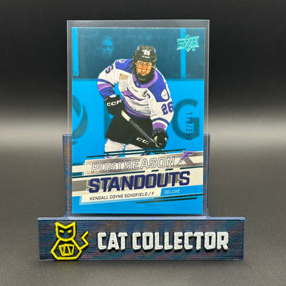 2025-26 UD PWHL KENDALL COYNE SCHOFIELD #81 Postseason Standouts Deluxe /250