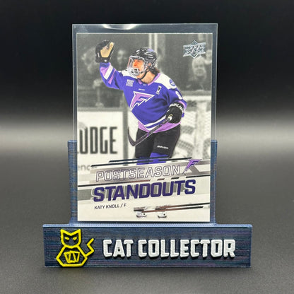 2025-26 Upper Deck PWHL KATY KNOLL #85 Postseason Standouts