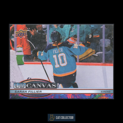 2025-26 UD PWHL SARAH FILLIER #C-12 UD Canvas
