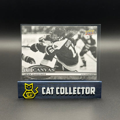 2025-26 UD PWHL JENN GARDINER #C-21 UD Canvas Black & White