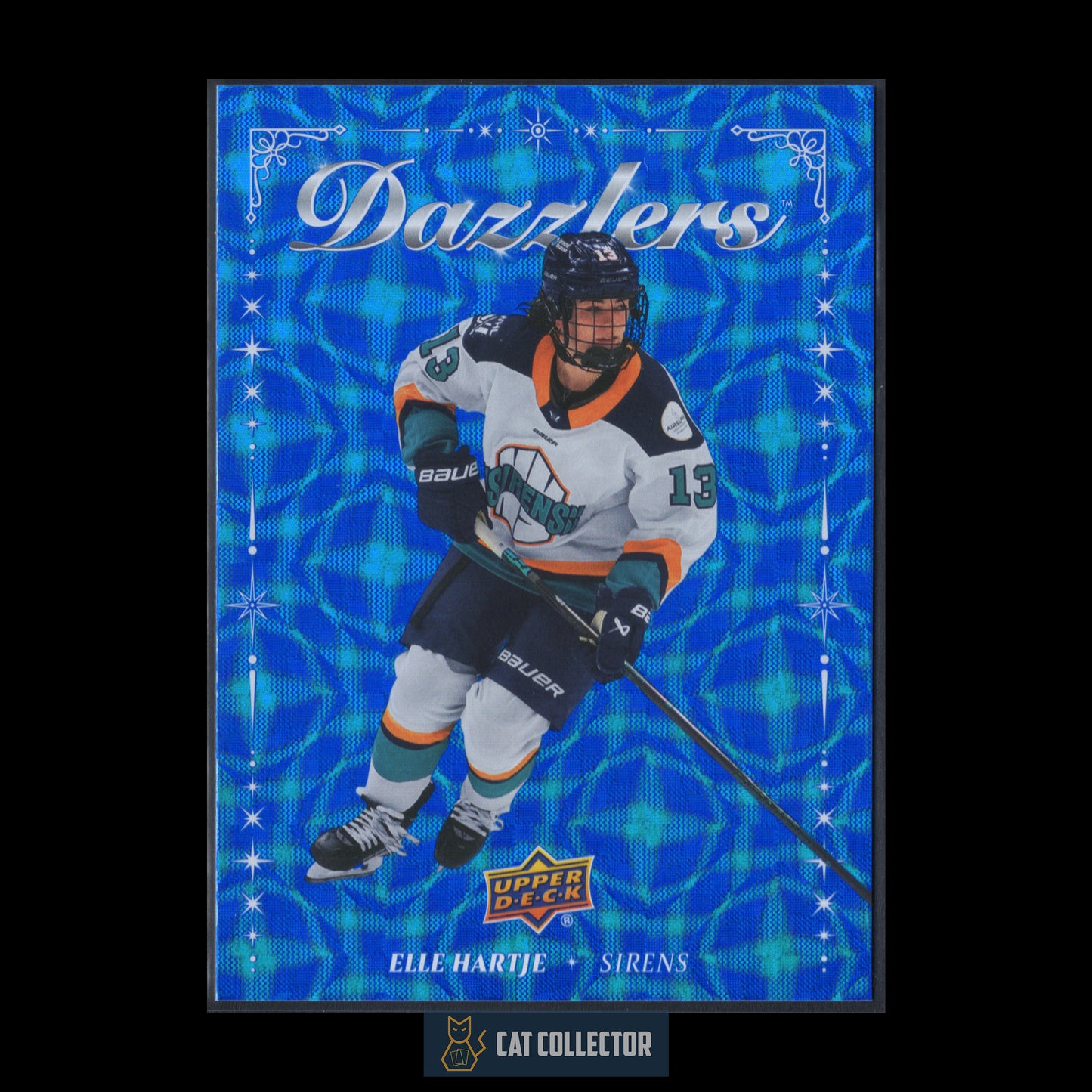 2025-26 UD PWHL ELLE HARTJE #DZ-16 Dazzlers Blue