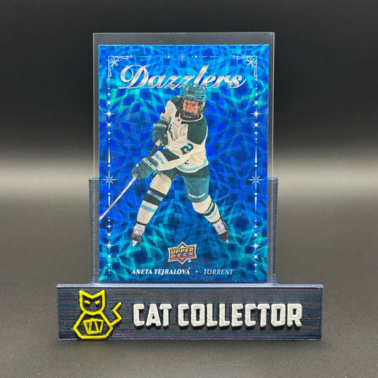 2025-26 UD PWHL ANETA TEJRALOVA #DZ-20 Dazzlers Blue