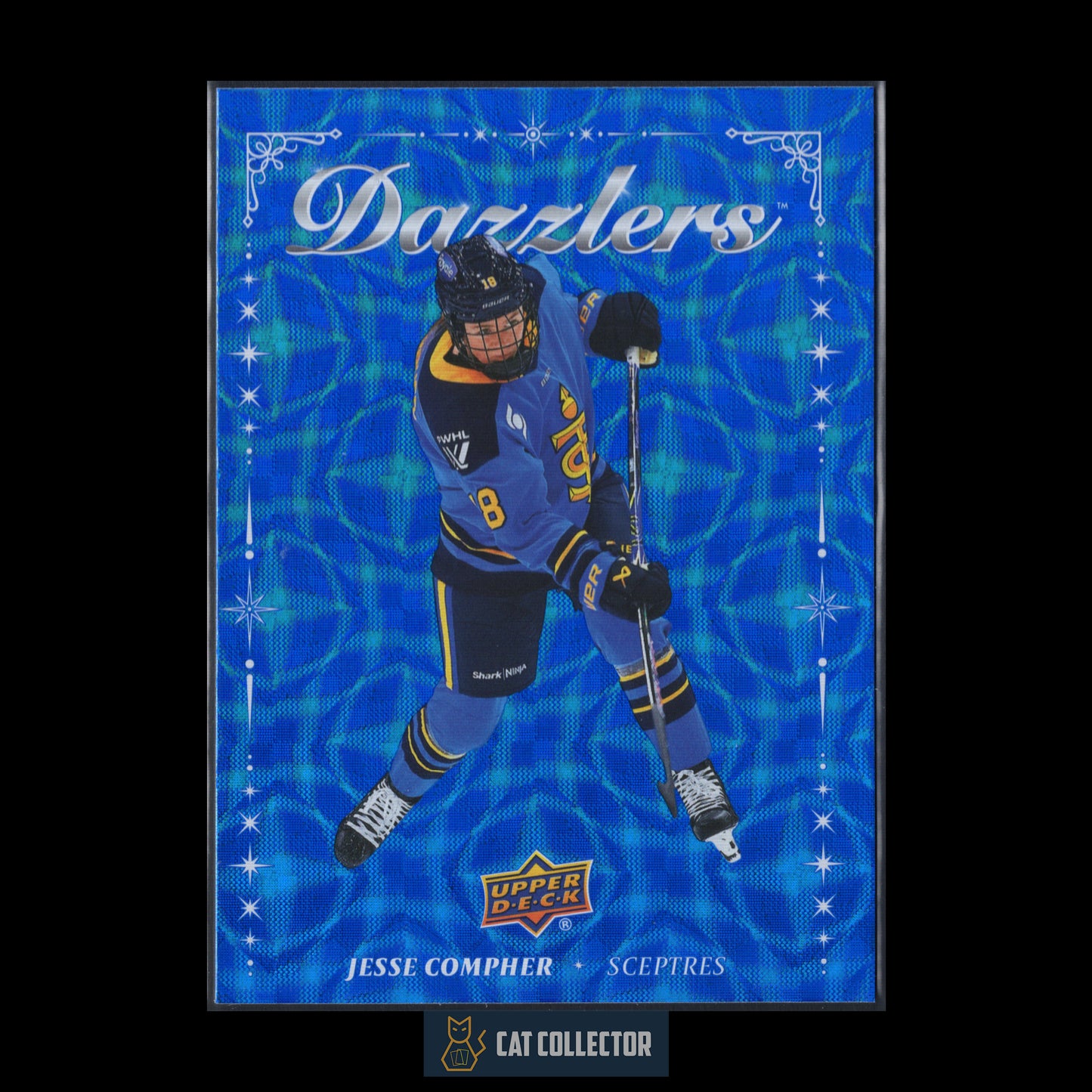 2025-26 UD PWHL JESSE COMPHER #DZ-2 Dazzlers Blue