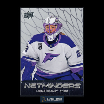 2025-26 Upper Deck PWHL NICOLE HENSLEY #N-9 Netminders