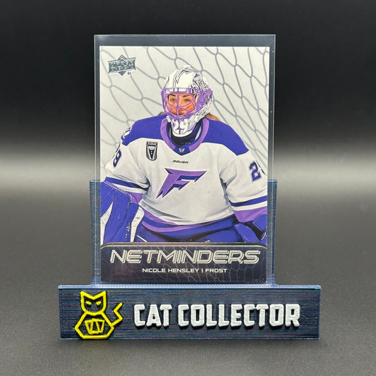 2025-26 Upper Deck PWHL NICOLE HENSLEY #N-9 Netminders