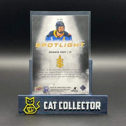 2025-26 Upper Deck PWHL RENATA FAST #S-20 Spotlight