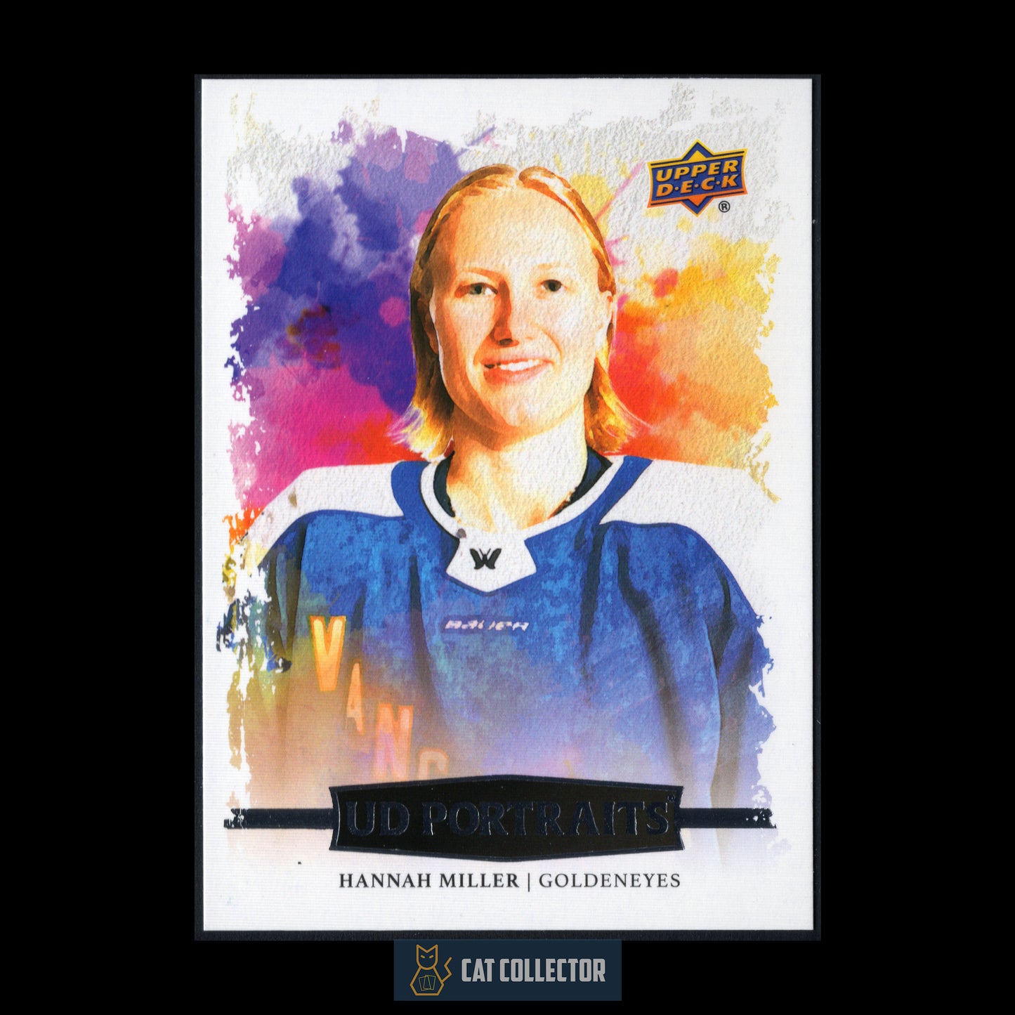 2025-26 UD PWHL HANNAH MILLER #UDP-14 UD Portraits