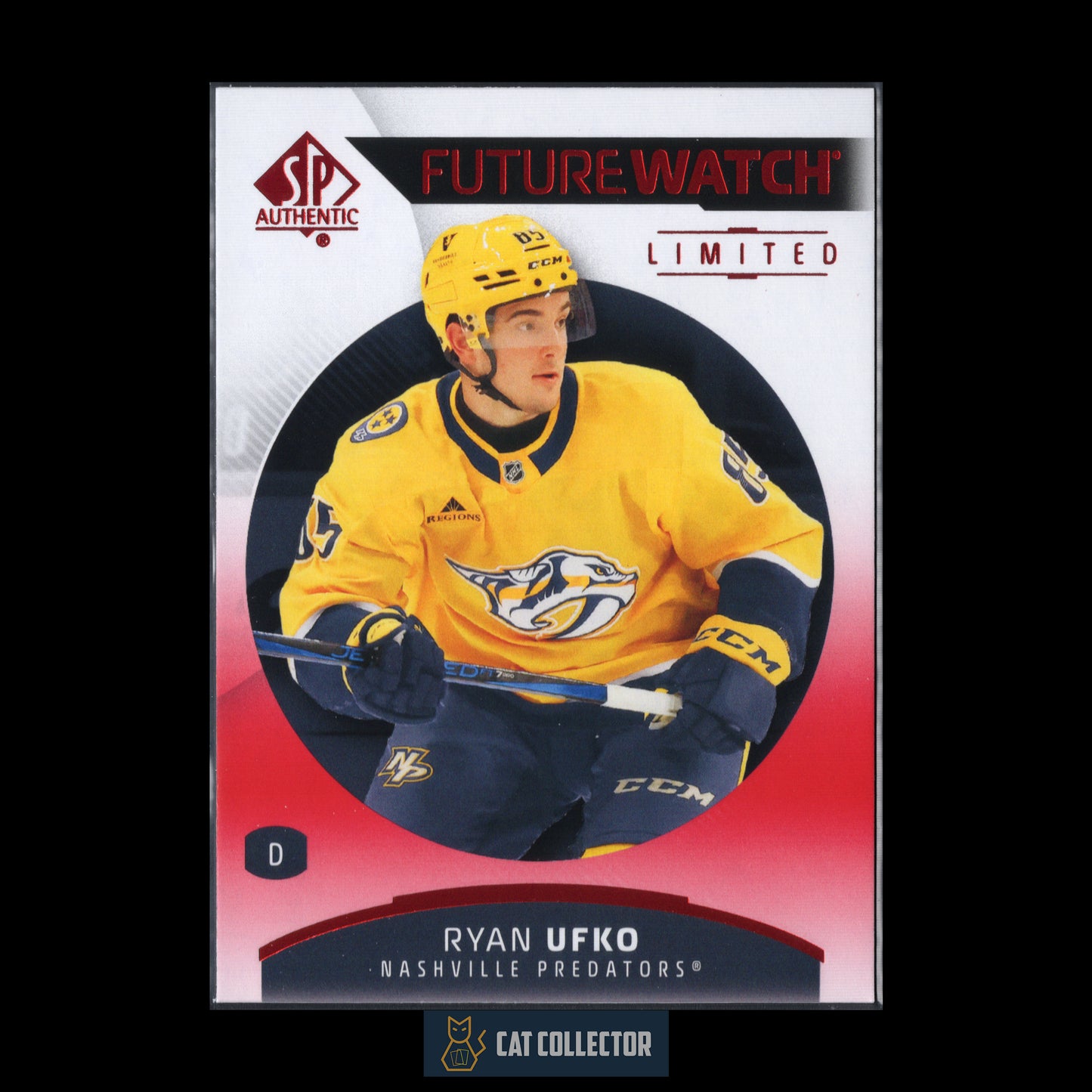 2025-26 UD SP Authentic RYAN UFKO #145 Future Watch Limited Red RC