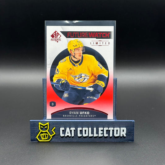 2025-26 UD SP Authentic RYAN UFKO #145 Future Watch Limited Red RC