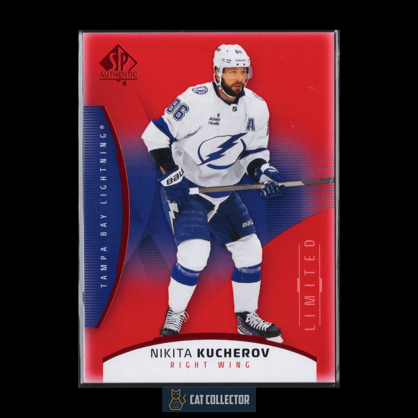 2025-26 UD SP Authentic NIKITA KUCHEROV #35 Limited Red