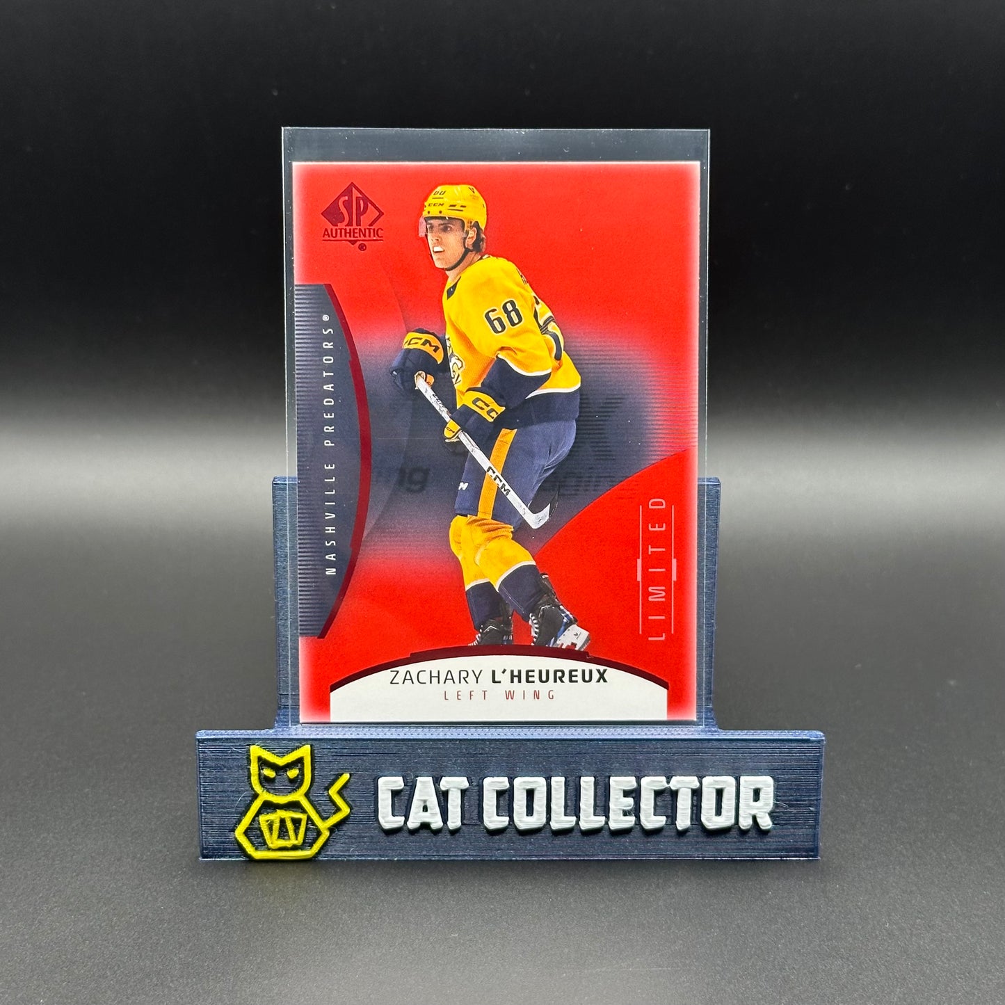 2025-26 UD SP Authentic ZACHARY L'HEUREUX #3 Limited Red