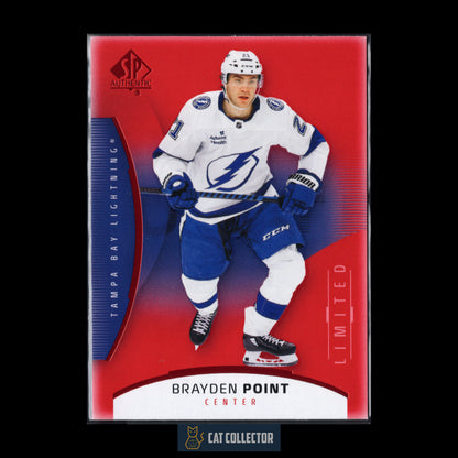 2025-26 UD SP Authentic BRAYDEN POINT #50 Limited Red