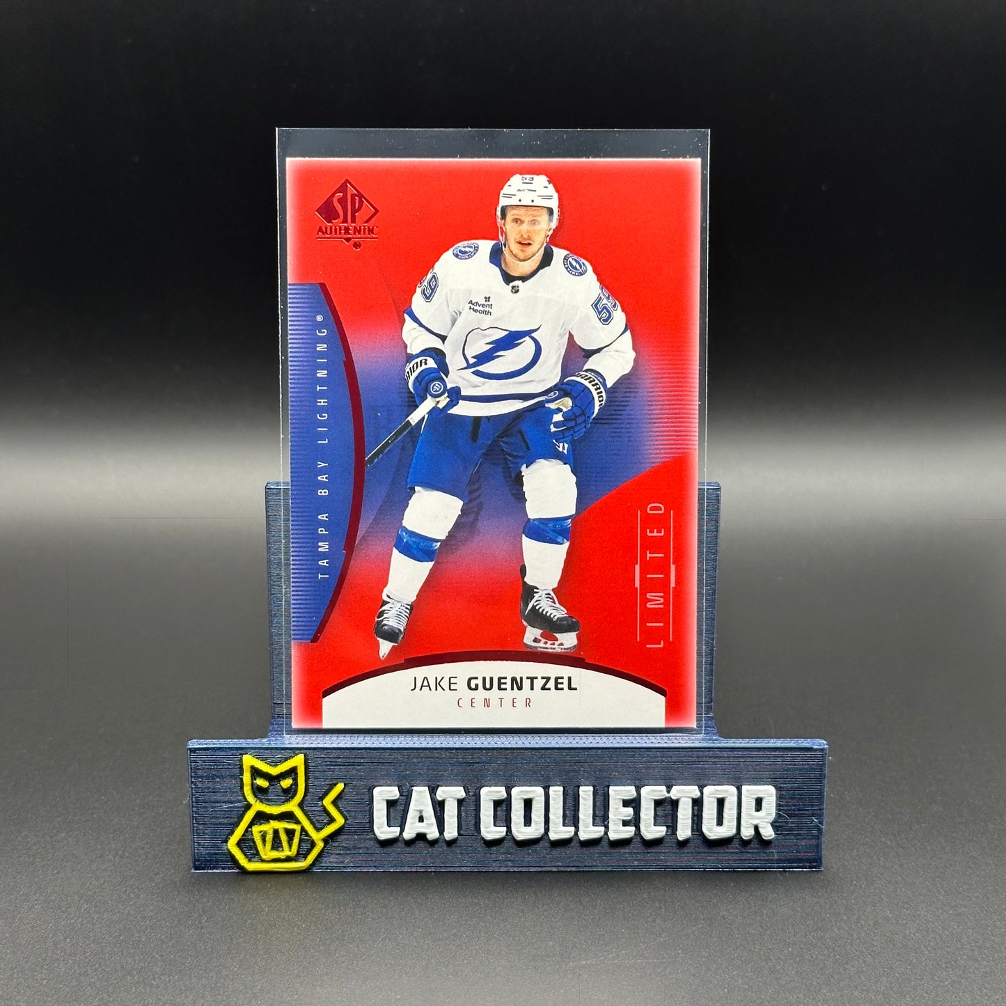 2025-26 UD SP Authentic JAKE GUENTZEL #7 Limited Red