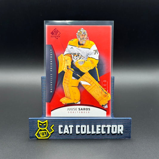 2025-26 UD SP Authentic JUUSE SAROS #90 Limited Red