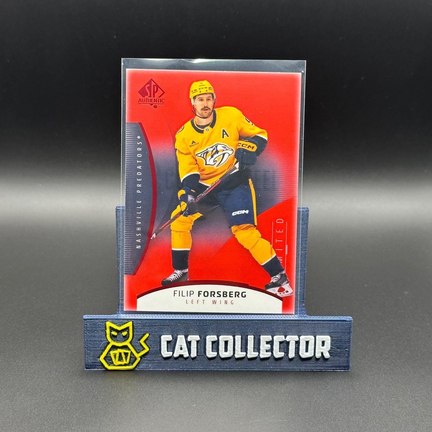 2025-26 UD SP Authentic FILIP FORSBERG #98 Limited Red