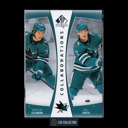 2025-26 UD SP Authentic MACKLIN CELEBRINI / WILL SMITH #CLB-17 Collaborations