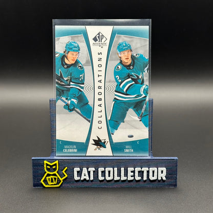 2025-26 UD SP Authentic MACKLIN CELEBRINI / WILL SMITH #CLB-17 Collaborations