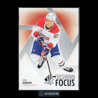 2025-26 UD SP Authentic IVAN DEMIDOV #FF-12 Freshman Focus Rookie RC