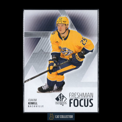 2025-26 UD SP Authentic JOAKIM KEMELL #FF-1 Freshman Focus RC