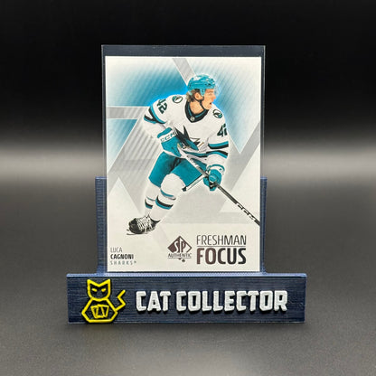 2025-26 UD SP Authentic LUCA CAGNONI #FF-21 Freshman Focus RC