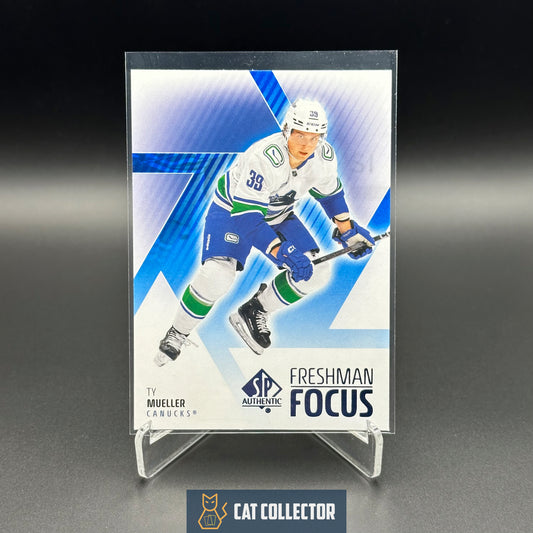 2025-26 UD SP Authentic TY MUELLER #FF-29 Freshman Focus Blue RC
