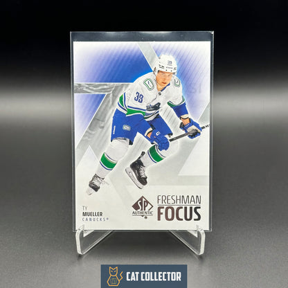 2025-26 UD SP Authentic TY MUELLER #FF-29 Freshman Focus RC
