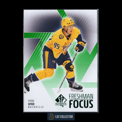 2025-26 Upper Deck SP Authentic RYAN UFKO #FF-2 Freshman Focus Green RC