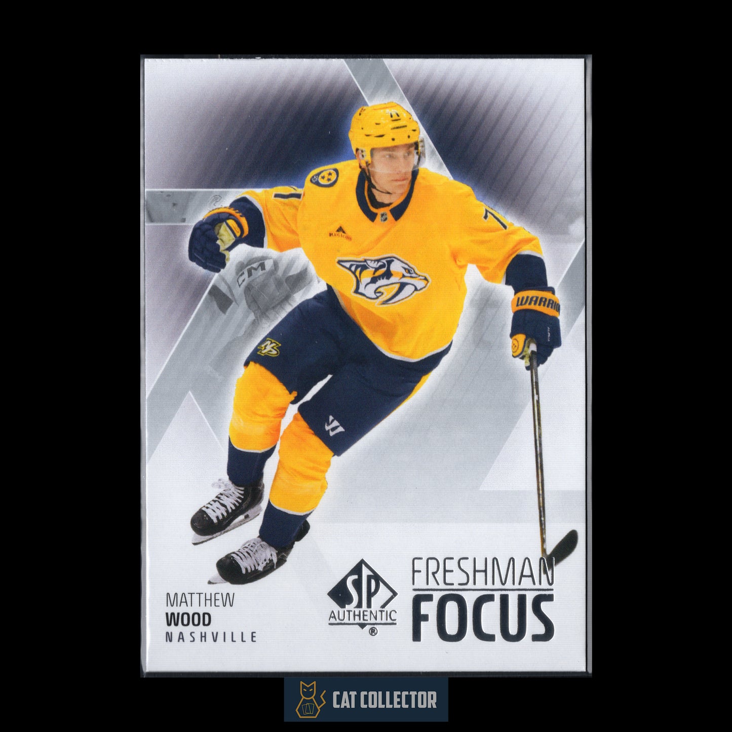2025-26 Upper Deck SP Authentic MATTHEW WOOD #FF-49 Freshman Focus RC