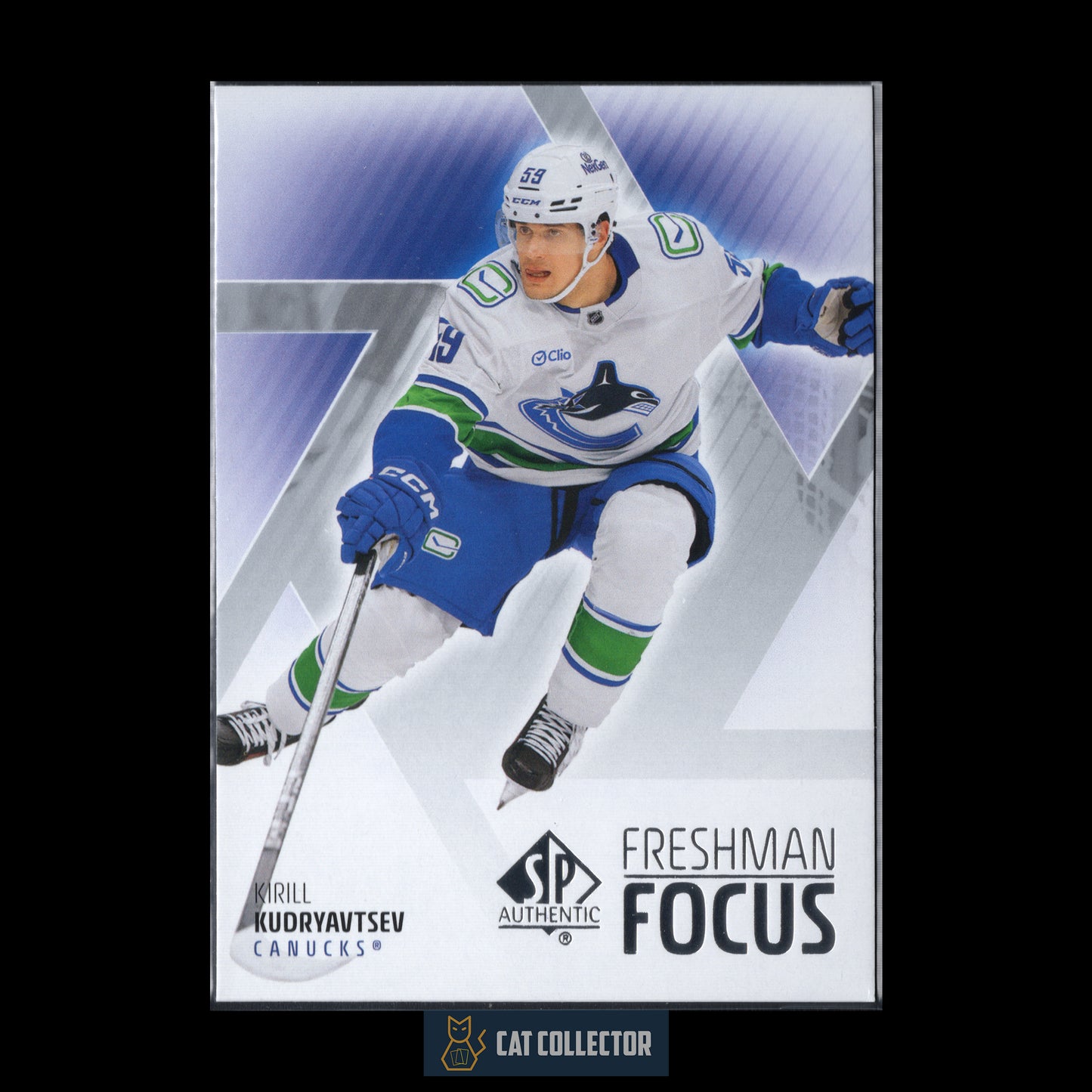 2025-26 UD SP Authentic KIRILL KUDRYAVTSEV #FF-8 Freshman Focus RC