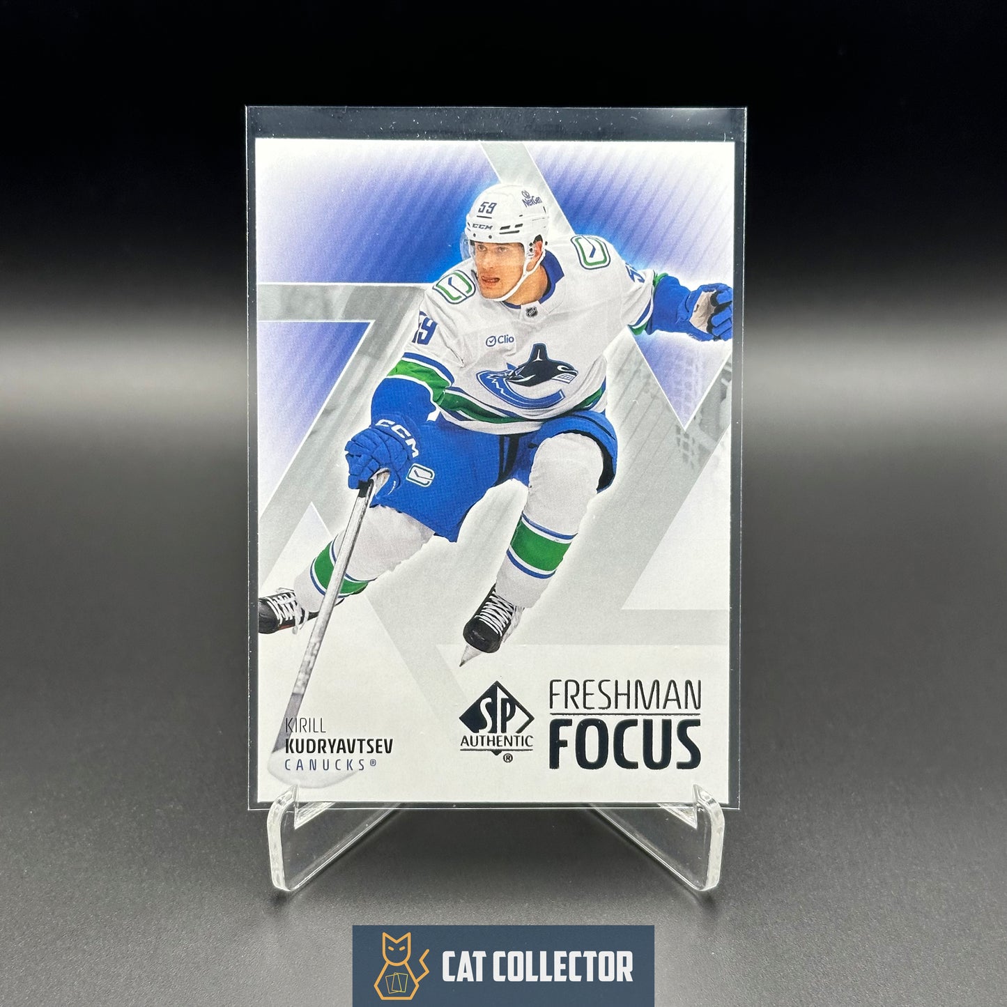 2025-26 UD SP Authentic KIRILL KUDRYAVTSEV #FF-8 Freshman Focus RC
