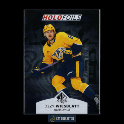 2025-26 UD SP Authentic OZZY WIESBLATT #HF-4 Holofoils RC