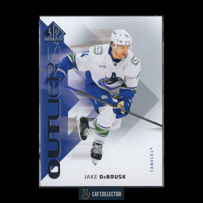 2025-26 UD SP Authentic JAKE DEBRUSK #O-21 Outliers