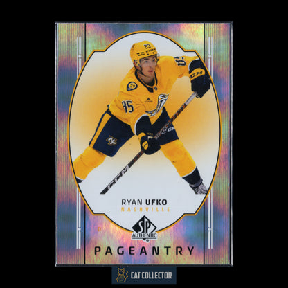 2025-26 UD SP Authentic RYAN UFKO #P-41 Pageantry RC