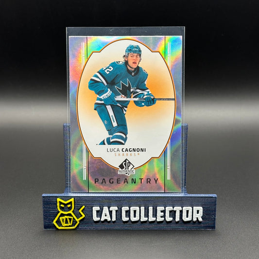 2025-26 UD SP Authentic LUCA CAGNONI #P-57 Pageantry RC