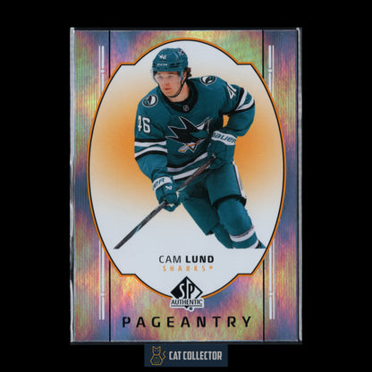 2025-26 UD SP Authentic CAM LUND #P-67 Pageantry