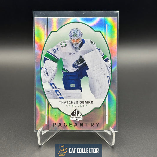 2025-26 UD SP Authentic THATCHER DEMKO #P-87 Pageantry