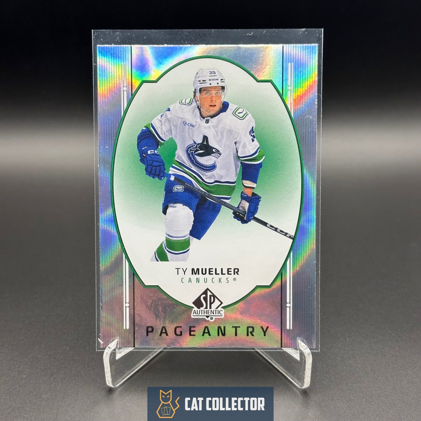 2025-26 UD SP Authentic TY MUELLER #P-89 Pageantry RC