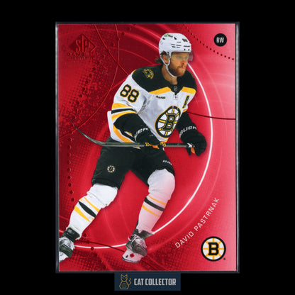 2025-26 Upper Deck SP Game Used DAVID PASTRNAK #108 Red