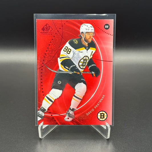 2025-26 Upper Deck SP Game Used DAVID PASTRNAK #108 Red