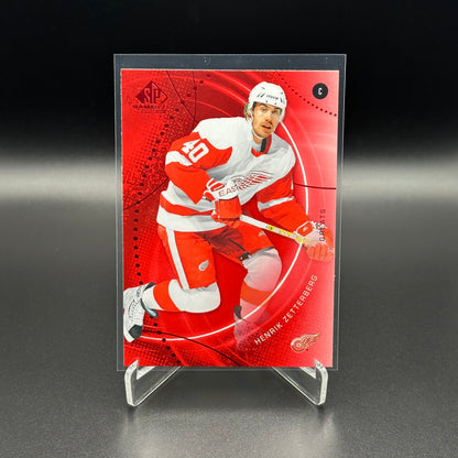 2025-26 Upper Deck SP Game Used HENRIK ZETTERBERG #139 Greats Red